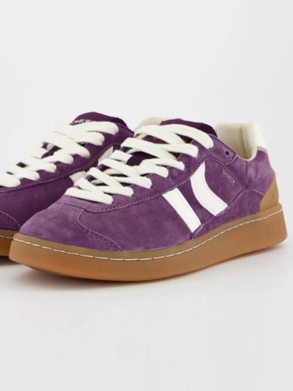 Coolway 7.5 Sneakers Purple Rain Duck White Details Suede Free People no box